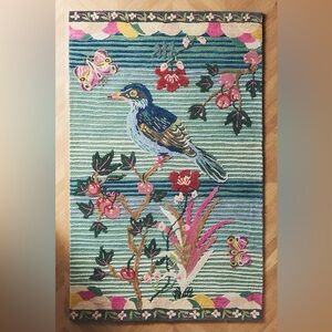 Anthropologie Nathalie Lete Tufted Rug 2 x 3